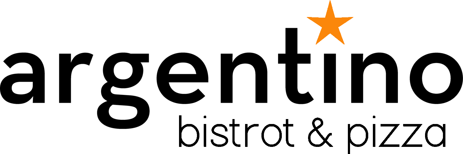 Argentino logo nero arancio